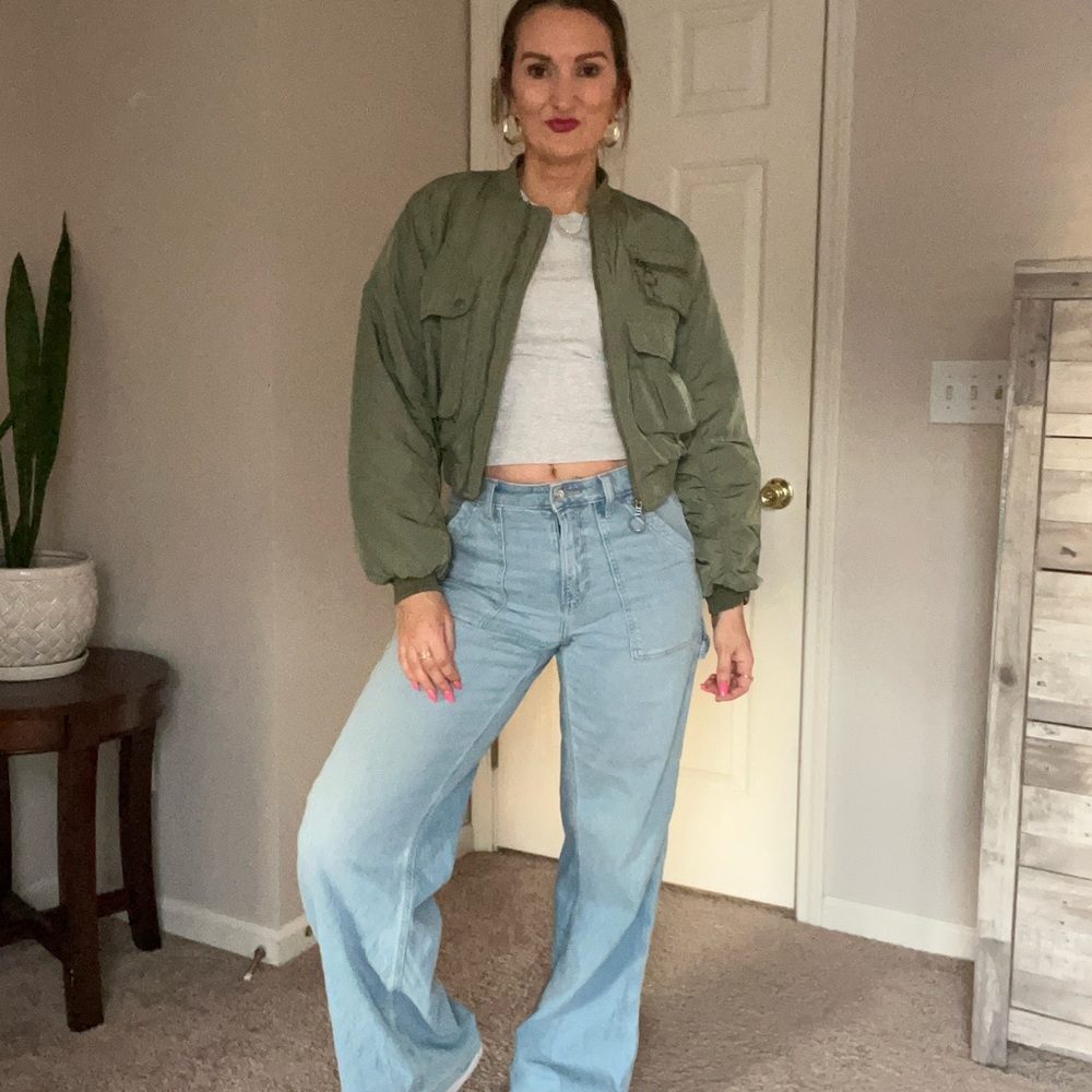 Target Green Bomber Jacket